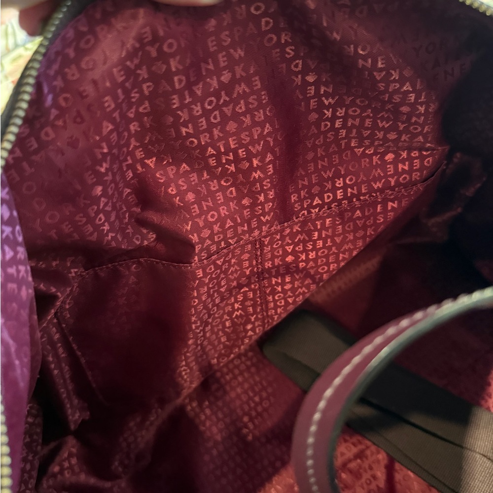 Kate Spade Dark Brown Men's Duffel Bag - Picture 8 of 14